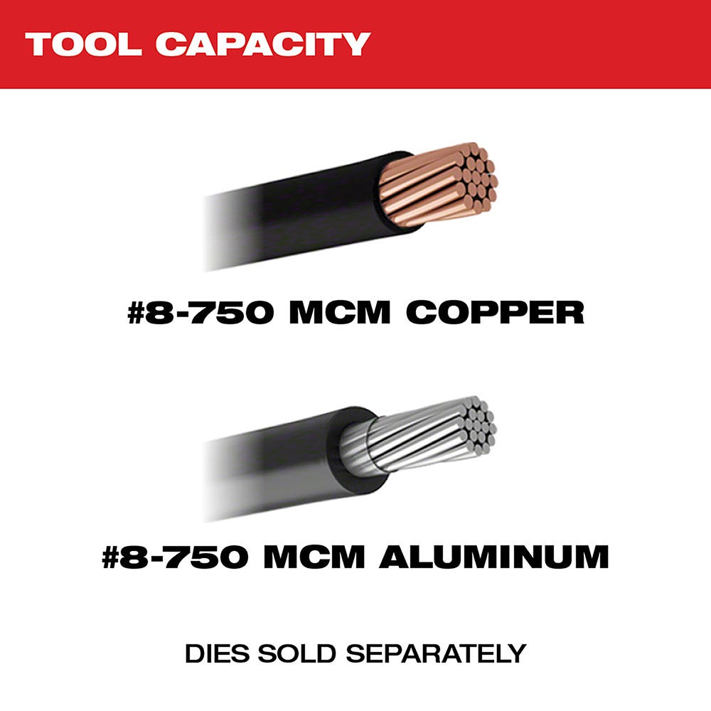 Milwaukee 2779-22 M18 FORCE LOGIC 750 MCM Crimper