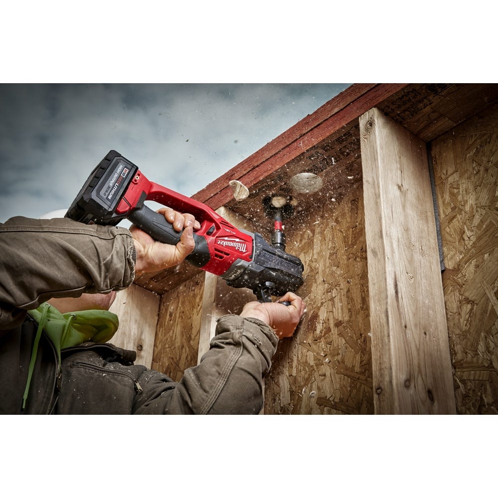 Milwaukee 2808-20 M18 FUEL Hole Hawg Right Angle Drill w/Quik-Lok, Tool Only