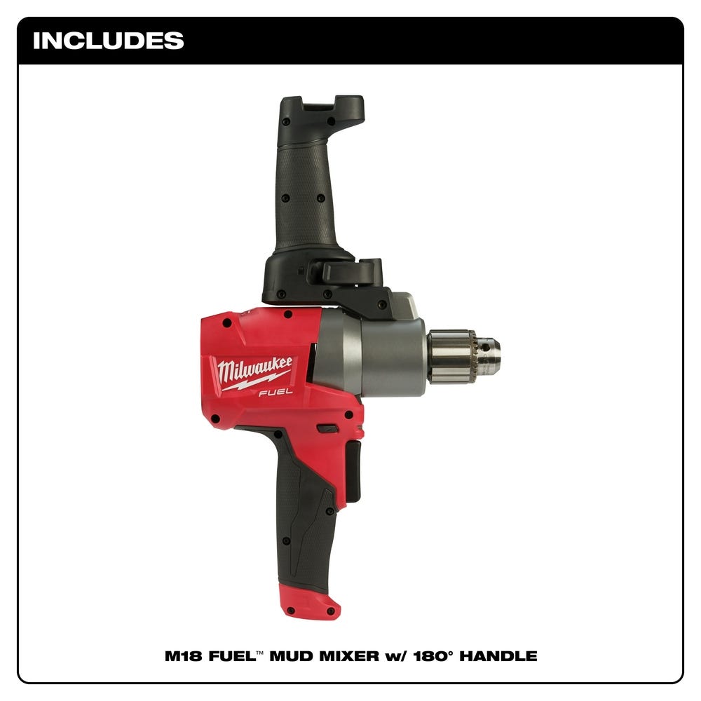 Milwaukee 2810-20 M18 Fuel Mud Mixer With 180&deg; Handle (Tool Only)