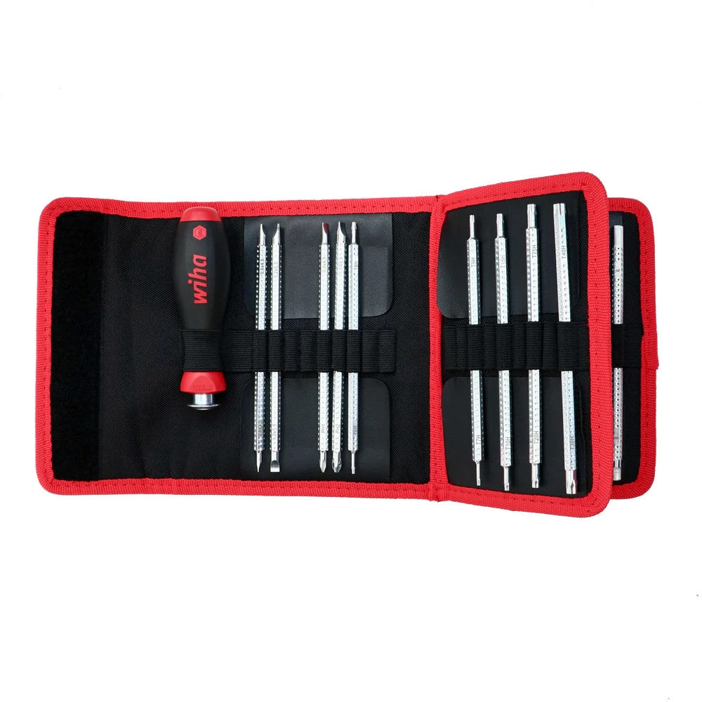 Wiha 28189 15-Piece Drive-Loc VI Combination Blade Set