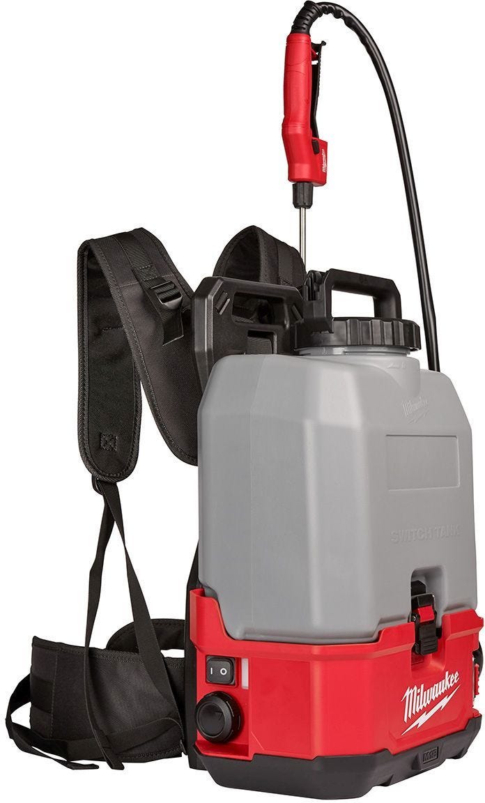 Milwaukee 2820-21CS M18 SWITCH TANK 4-Gallon Backpack Concrete Sprayer 3.0Ah Kit