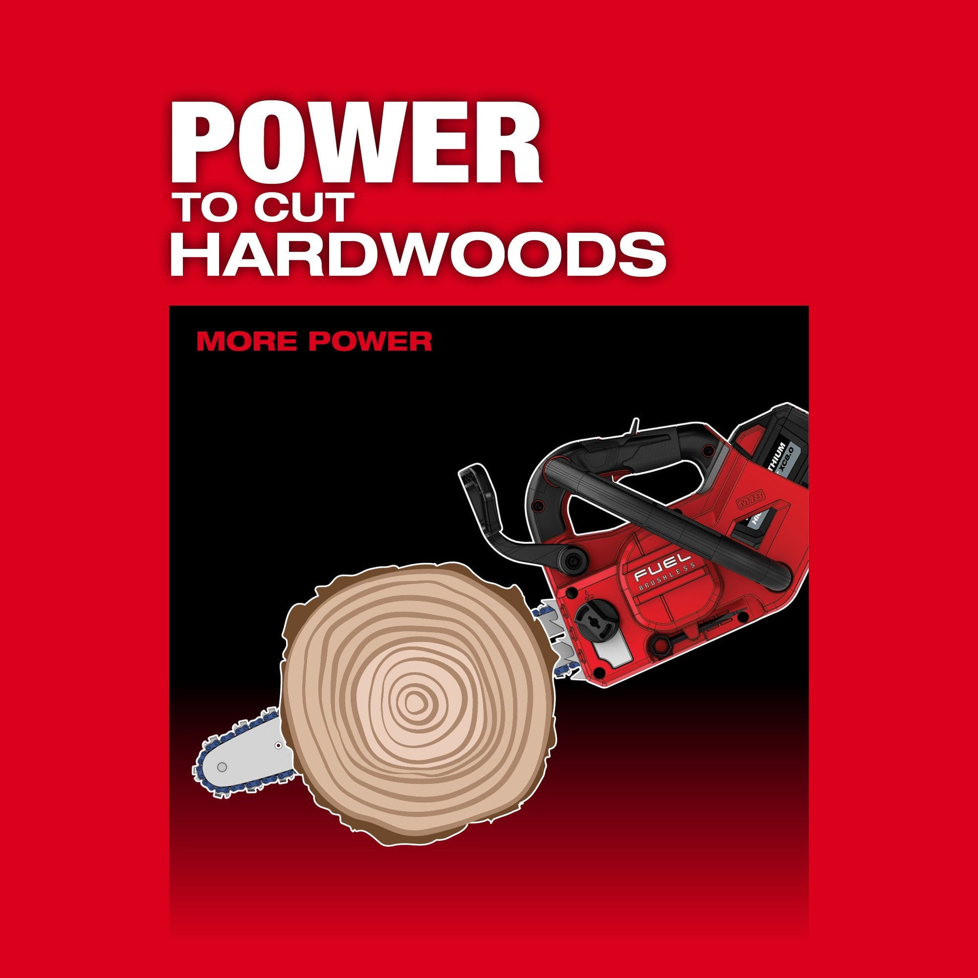 Milwaukee 2826-20C M18 FUEL 12" Top Handle Chainsaw (Tool-Only)