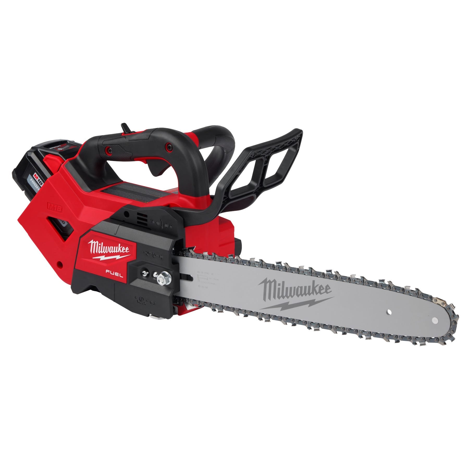 Milwaukee 2826-22T M18 FUEL 14" Top Handle Chainsaw Two Battery Kit