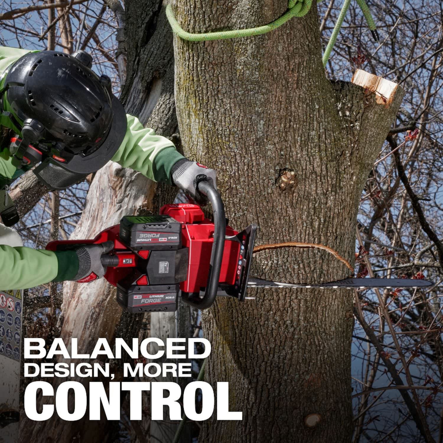 Milwaukee 2827-22 M18 FUEL 20 in. Dual Battery Chainsaw 8.0Ah Kit