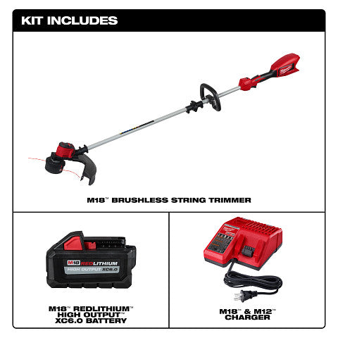 Milwaukee 2828-21E M18 Brushless String Trimmer Kit – Tool Nut