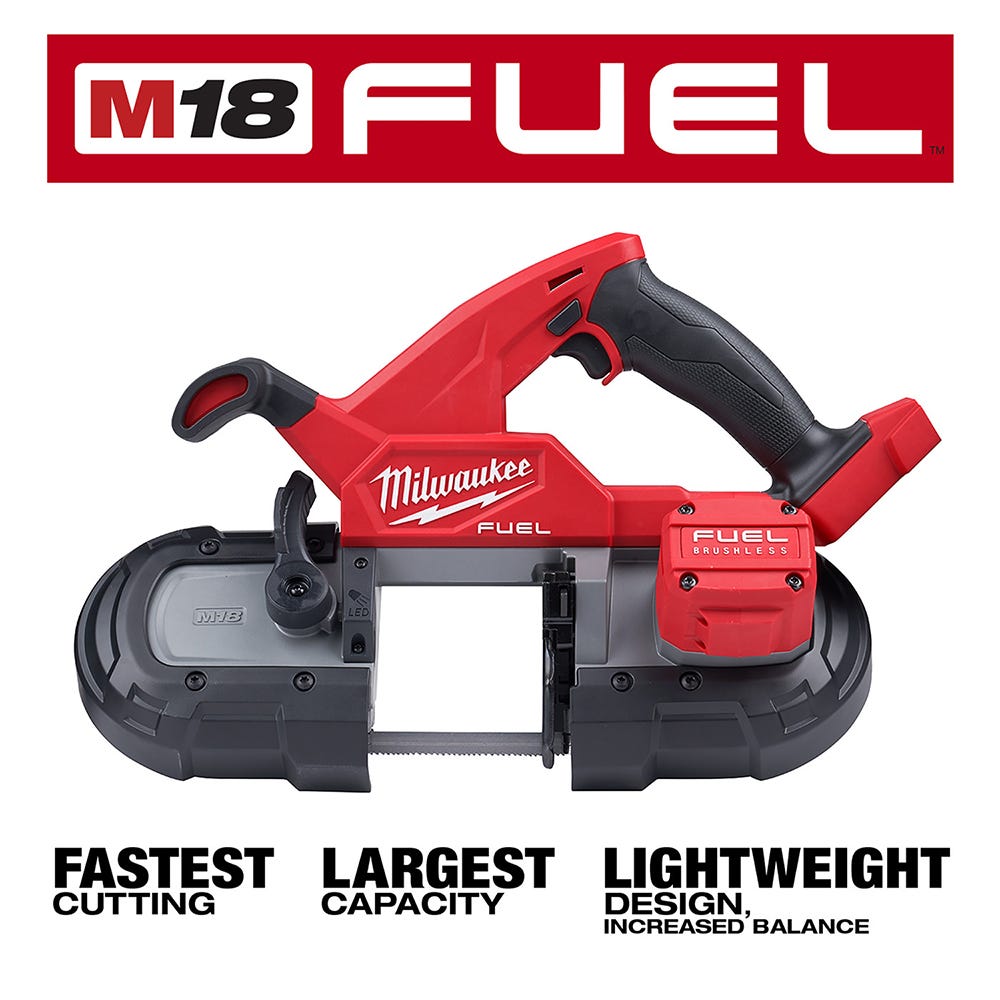 しも　２　16インチ Milwaukee 2829-20 M18 FUEL Compact Band Saw, Tool Only – Tool Nut