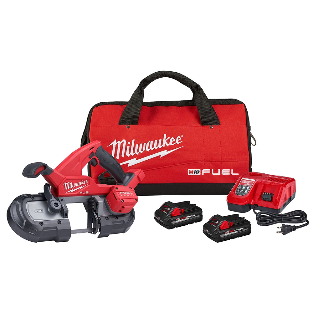 Milwaukee 2829-22 M18 FUEL Compact Band Saw 3.0Ah Kit