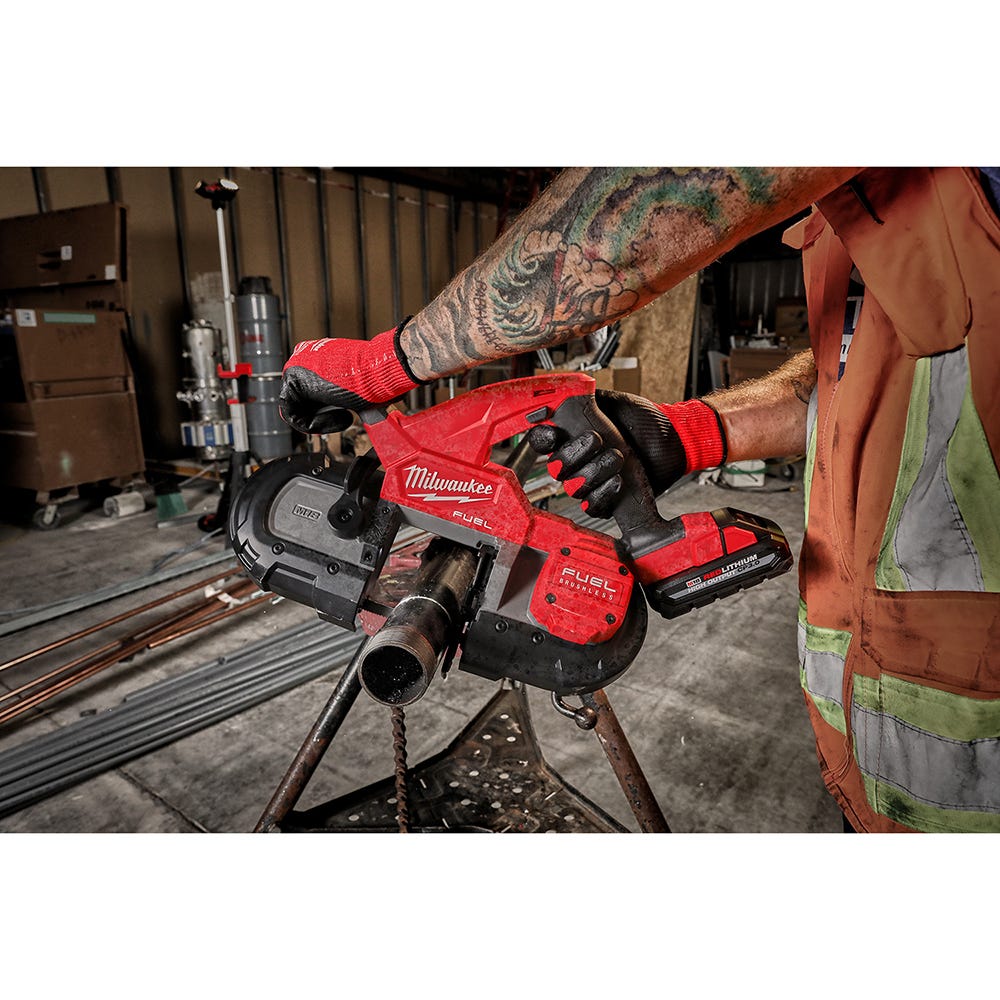 Milwaukee 2829-22 M18 FUEL Compact Band Saw 3.0Ah Kit