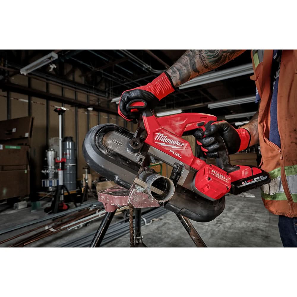 Milwaukee 2829S-20 M18 FUEL Compact Dual-Trigger Band Saw, Tool Only