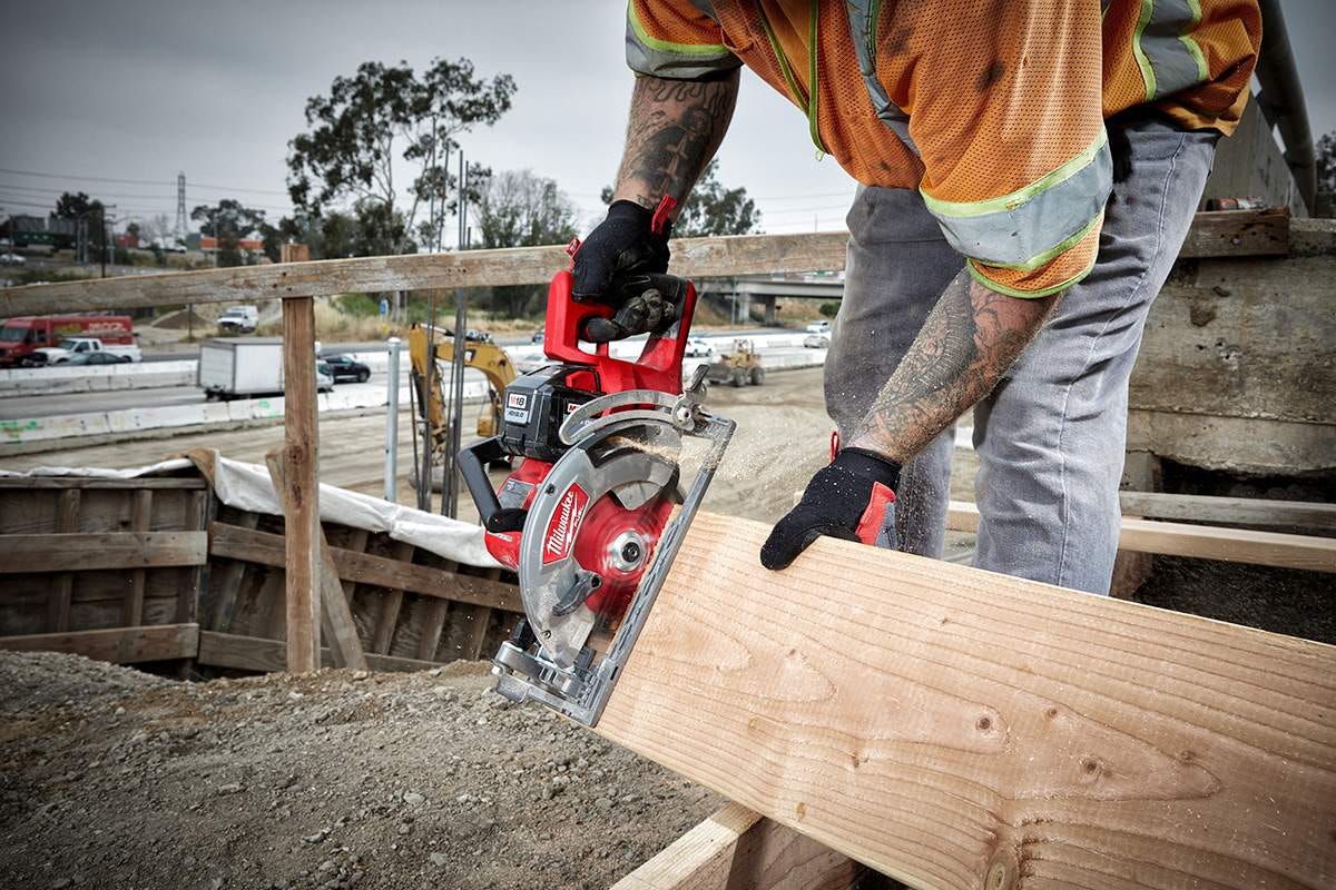 Milwaukee 2737-20 M18 Fuel D-Handle Jig Saw with Brushless Rear Handle 7-1/4" Circular Saw Kit