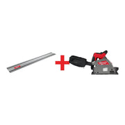 M18 FUEL 18V Lithium-Ion Cordless Brushless 6-1/2 in. Plunge Cut Track Saw with 55 in. Track Saw Guide Rail