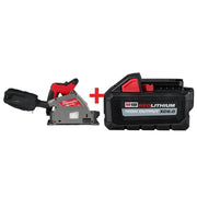 Milwaukee M18 FUEL 6-1/2" Plunge Track Saw with M18 XC 6.0Ah Battery Pack