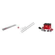 M18 FUEL 18V Li-Ion Brushless Cordless 6-1/2 in. Plunge Track Saw Kit w/55 in. Track Saw Guide Rail & Track Connector