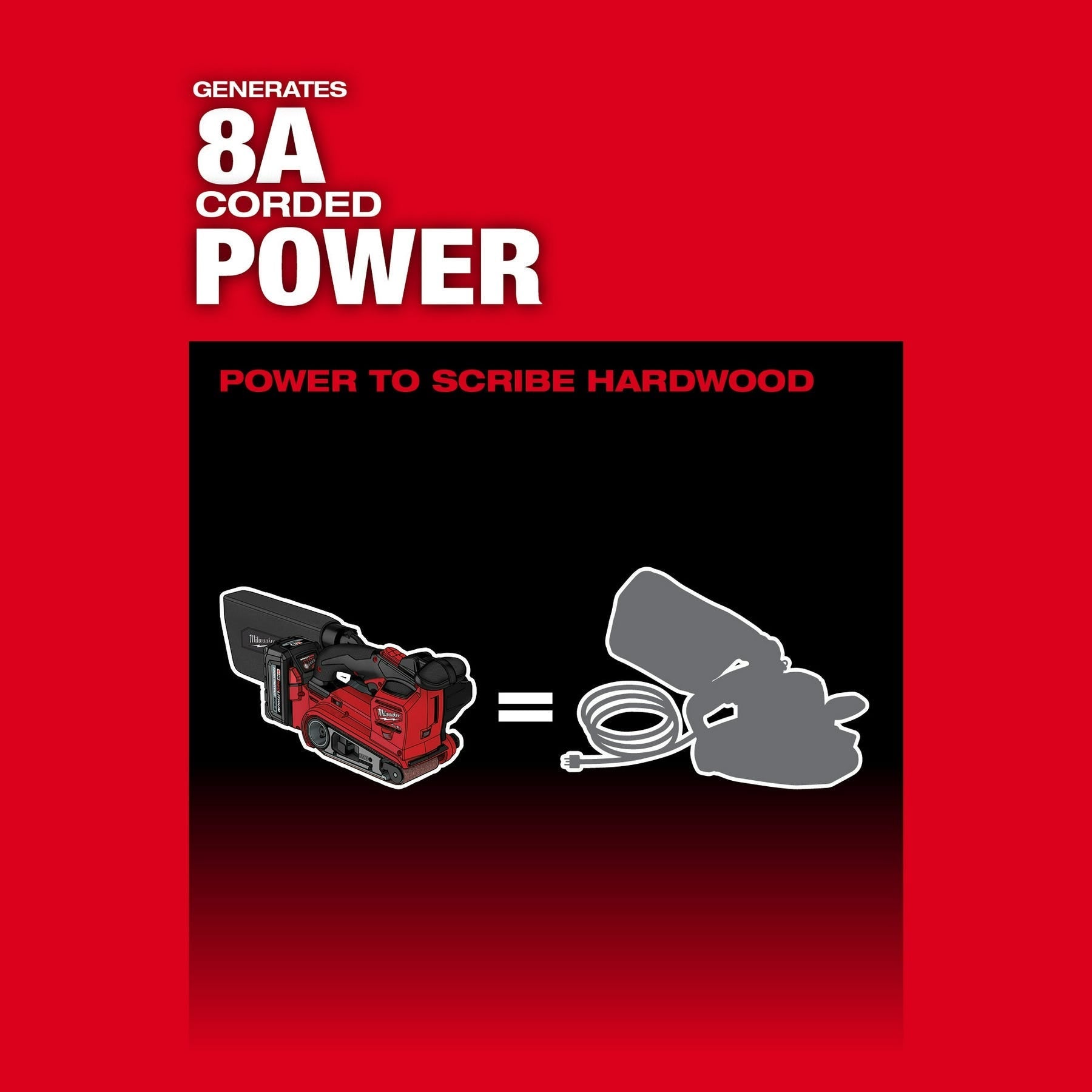 Milwaukee M18 FUEL 3-in. x 18-in. Belt Sander with XC 6.0Ah Battery Pack