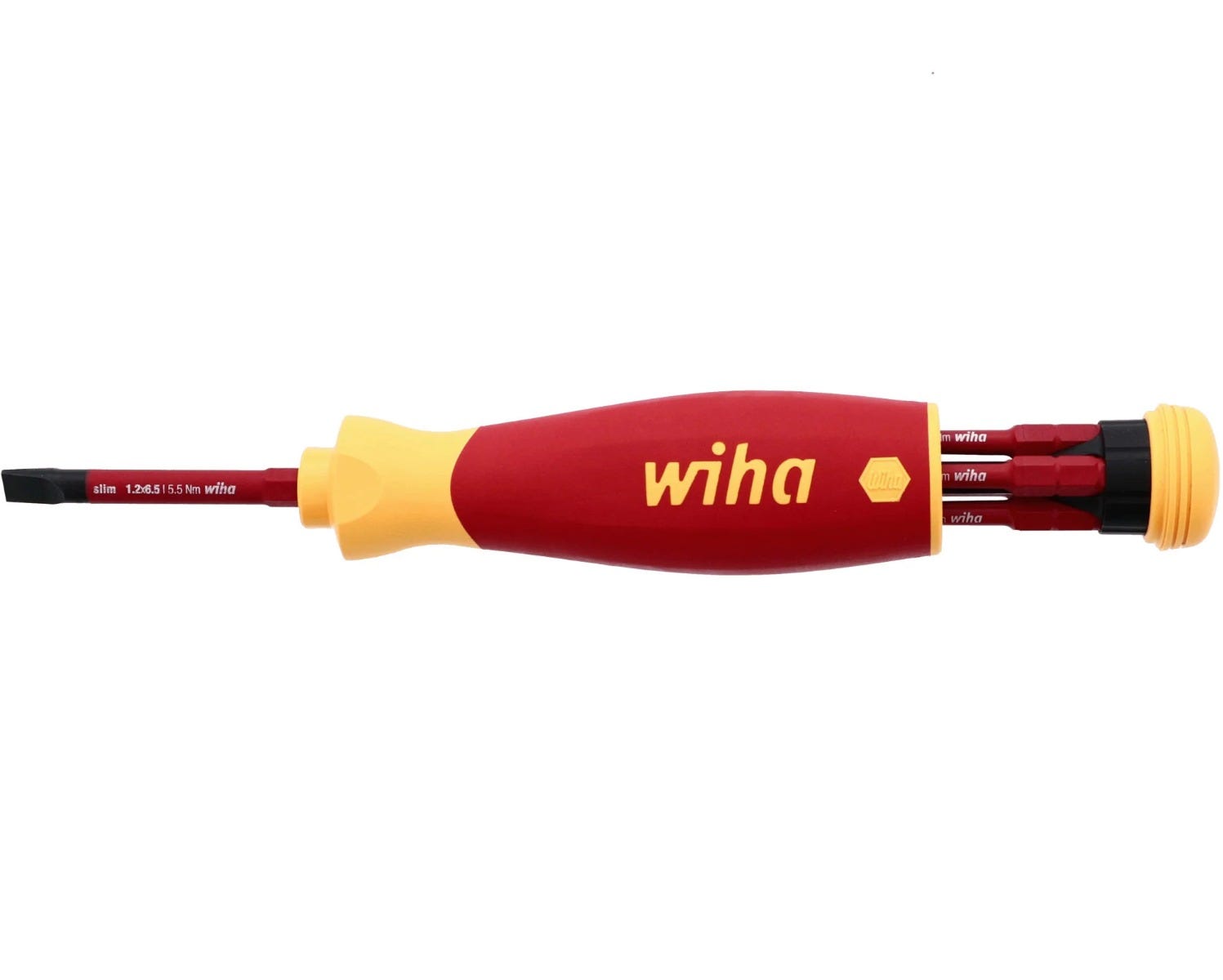 Wiha 28345 6-Piece Insulated SlimLine PocketMax Multi-Driver