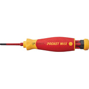 Wiha 28345 6-Piece Insulated SlimLine PocketMax Multi-Driver
