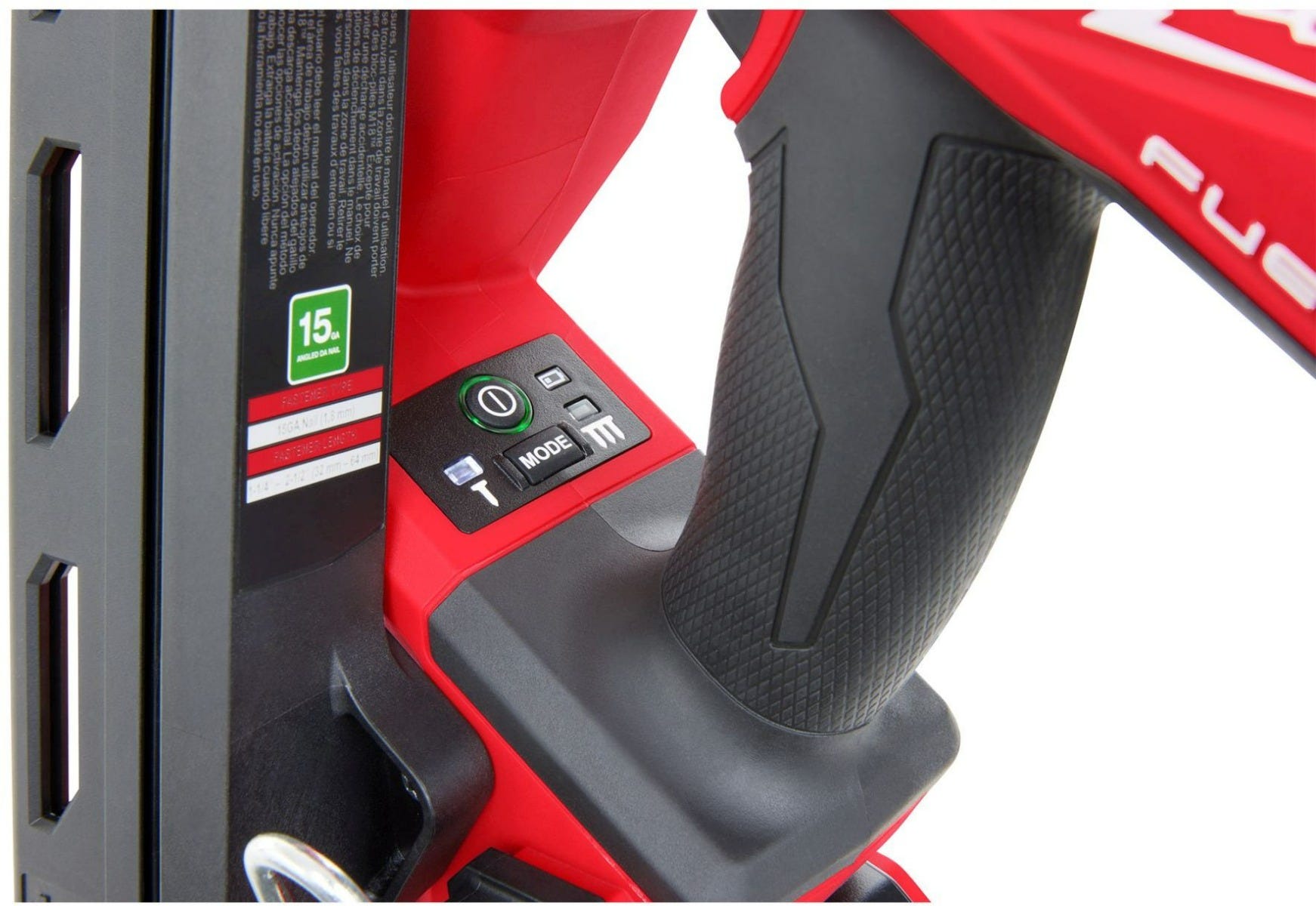 Milwaukee 2839-21CT M18 FUEL 15-Gauge Finish Nailer 2.0Ah Kit