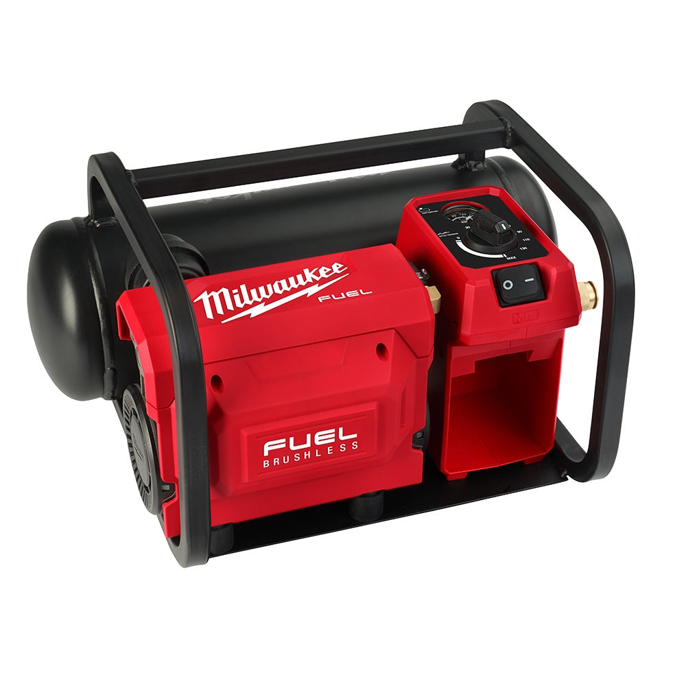 Milwaukee 2840-20 M18 FUEL 2-Gallon Cordless Compact Quiet 68db Compressor, Tool Only