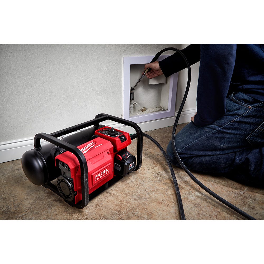 Milwaukee 2840-20 M18 FUEL 2-Gallon Cordless Compact Quiet 68db Compressor, Tool Only