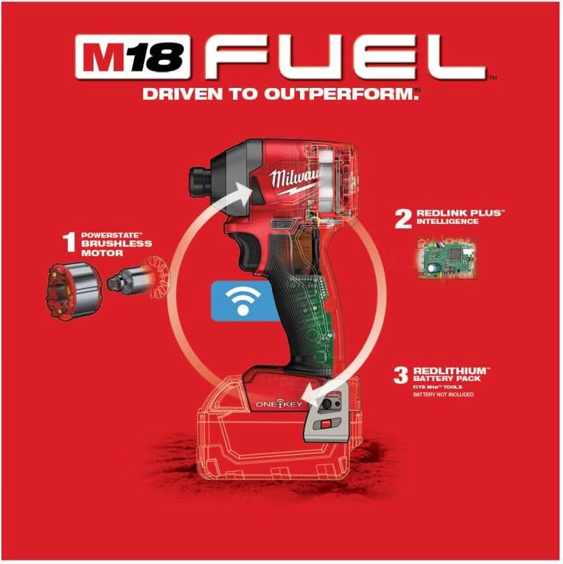 Milwaukee 2462-20 M12 1/4" Hex Impact Driver (PROMO)