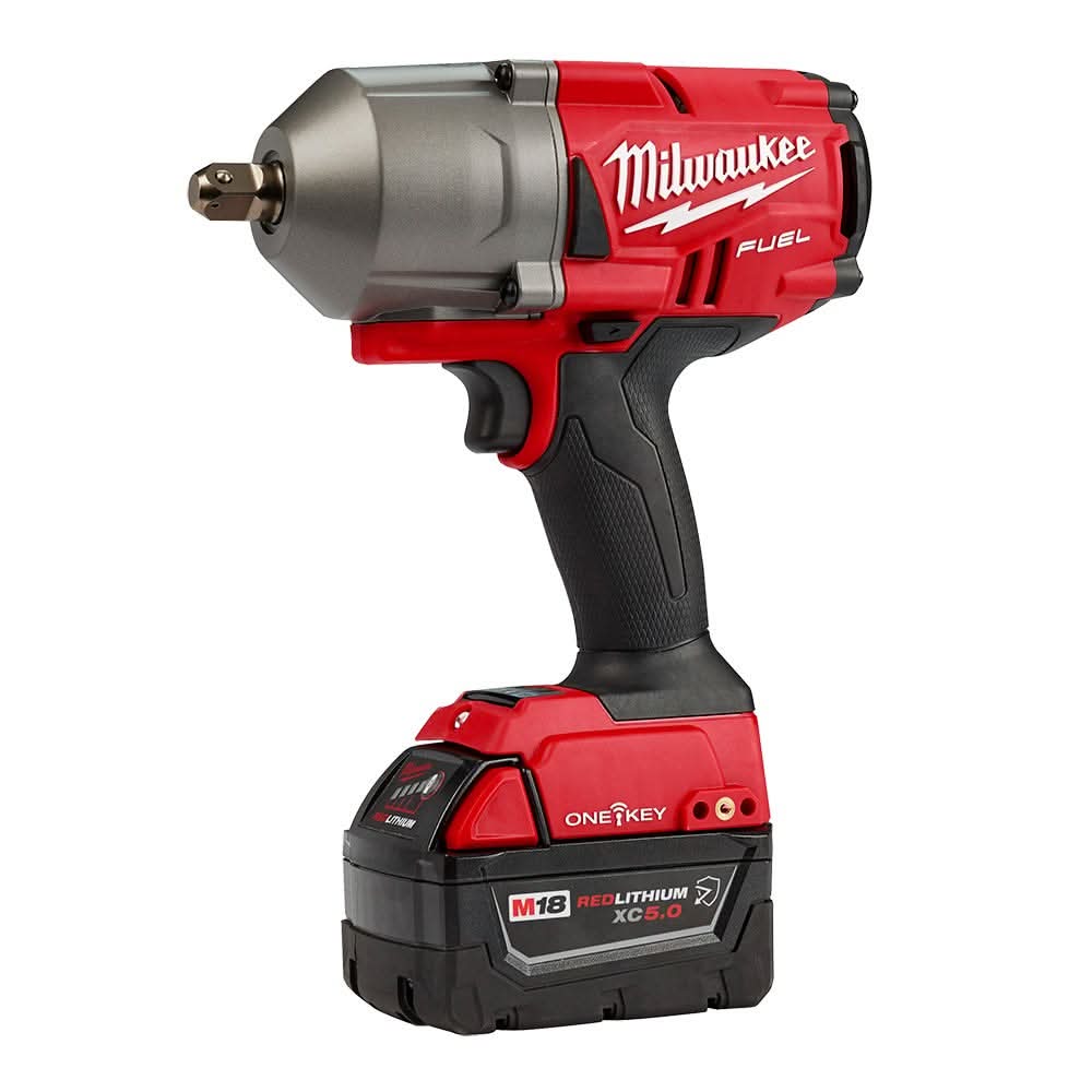 Milwaukee 2862-22R M18 FUEL w/ ONE-KEY High Torque Impact Wrench 1/2" Pin Detent Kit