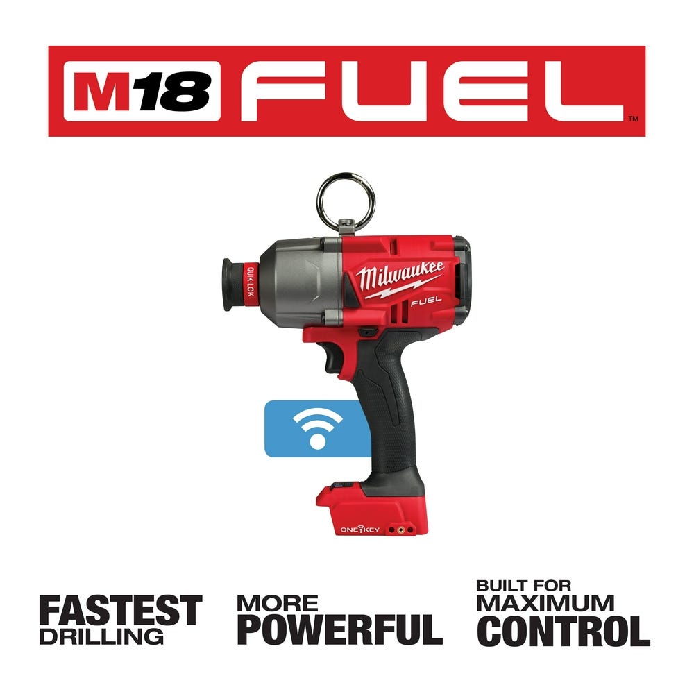 Milwaukee 2865-20 M18 Fuel 7/16" Hex Utility High Torque Impact Wrench One-Key, Tool Only