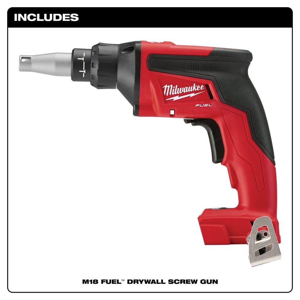 Milwaukee 2866-20 M18 Fuel Drywall Screw Gun, Tool Only