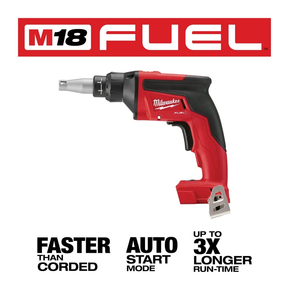 Milwaukee 2866-20 M18 Fuel Drywall Screw Gun, Tool Only