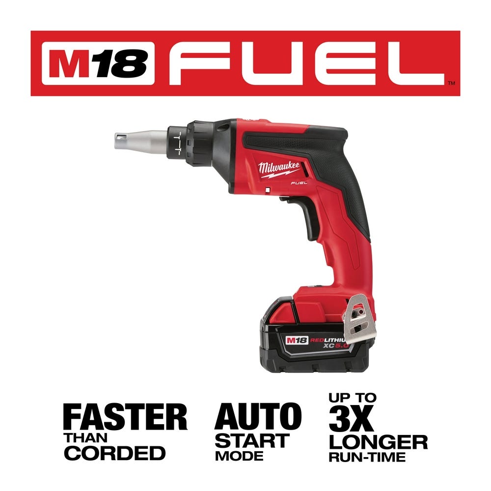 Milwaukee 2866-22 M18 Drywall Screw Gun Kit