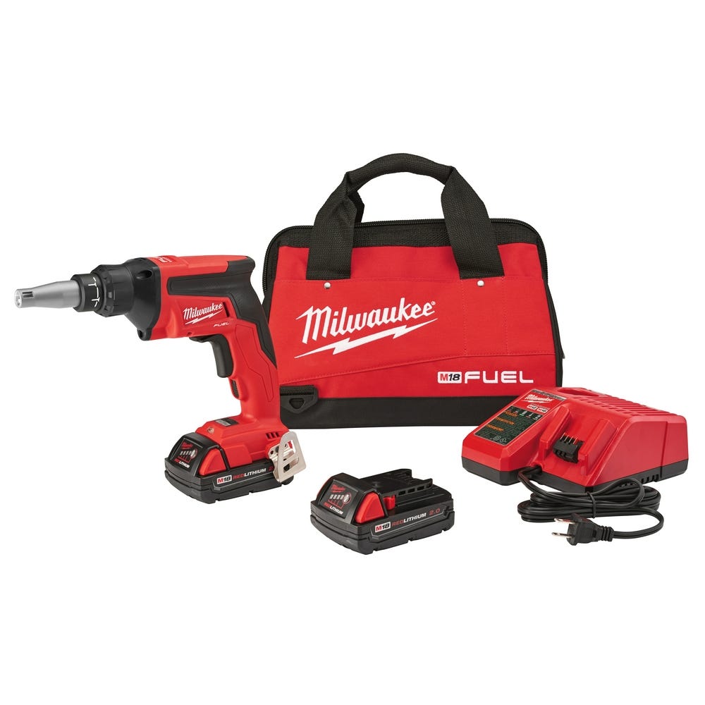 Milwaukee 2866-22 M18 Drywall Screw Gun Kit