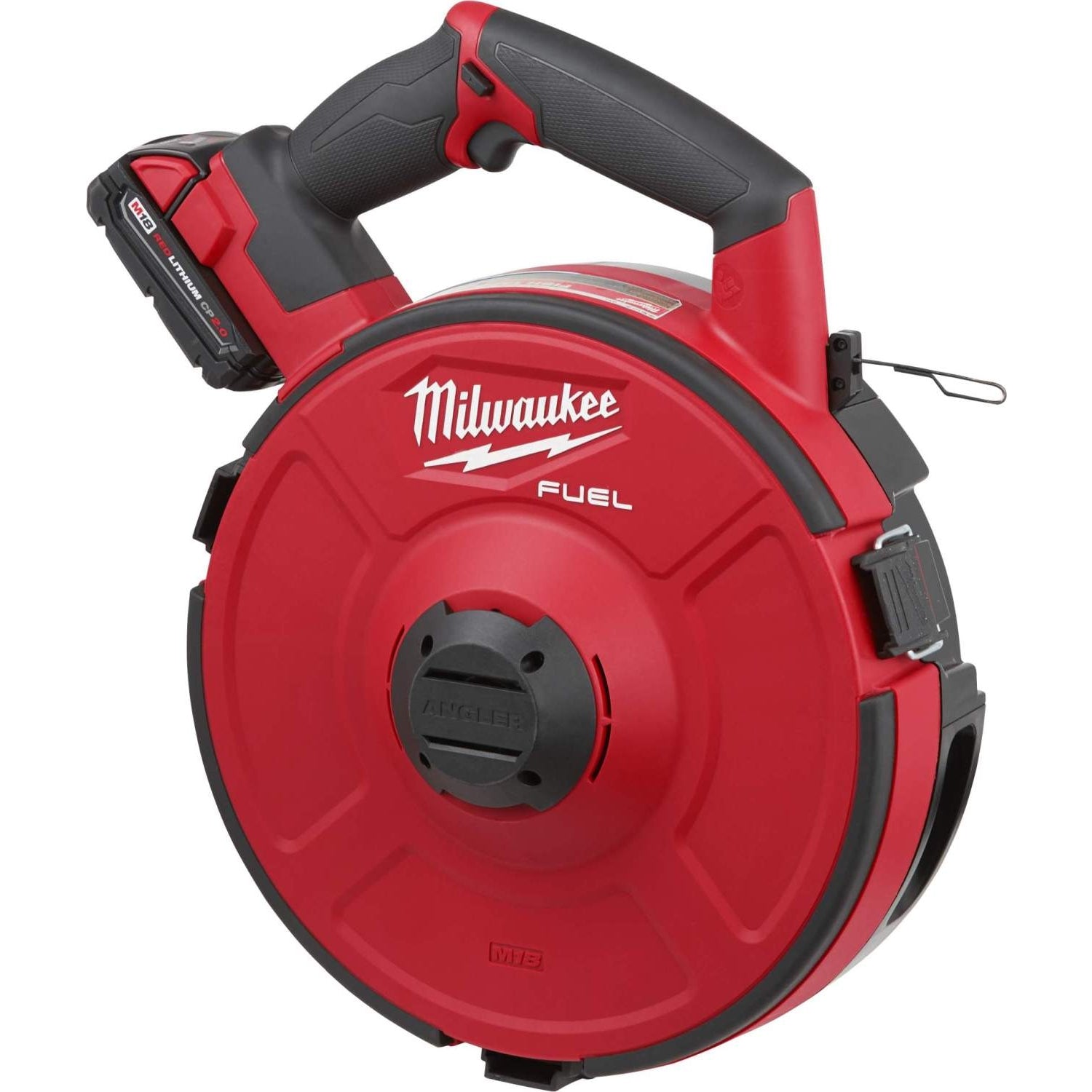 Milwaukee 2873B-22 M18 FUEL Angler 240' Steel Pulling Fish Tape 2.0Ah Kit