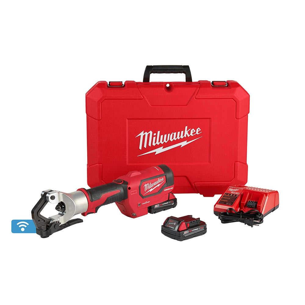 Milwaukee 2877-22 M18 FORCE LOGIC 750 MCM Dieless Crimper 2.0Ah Kit