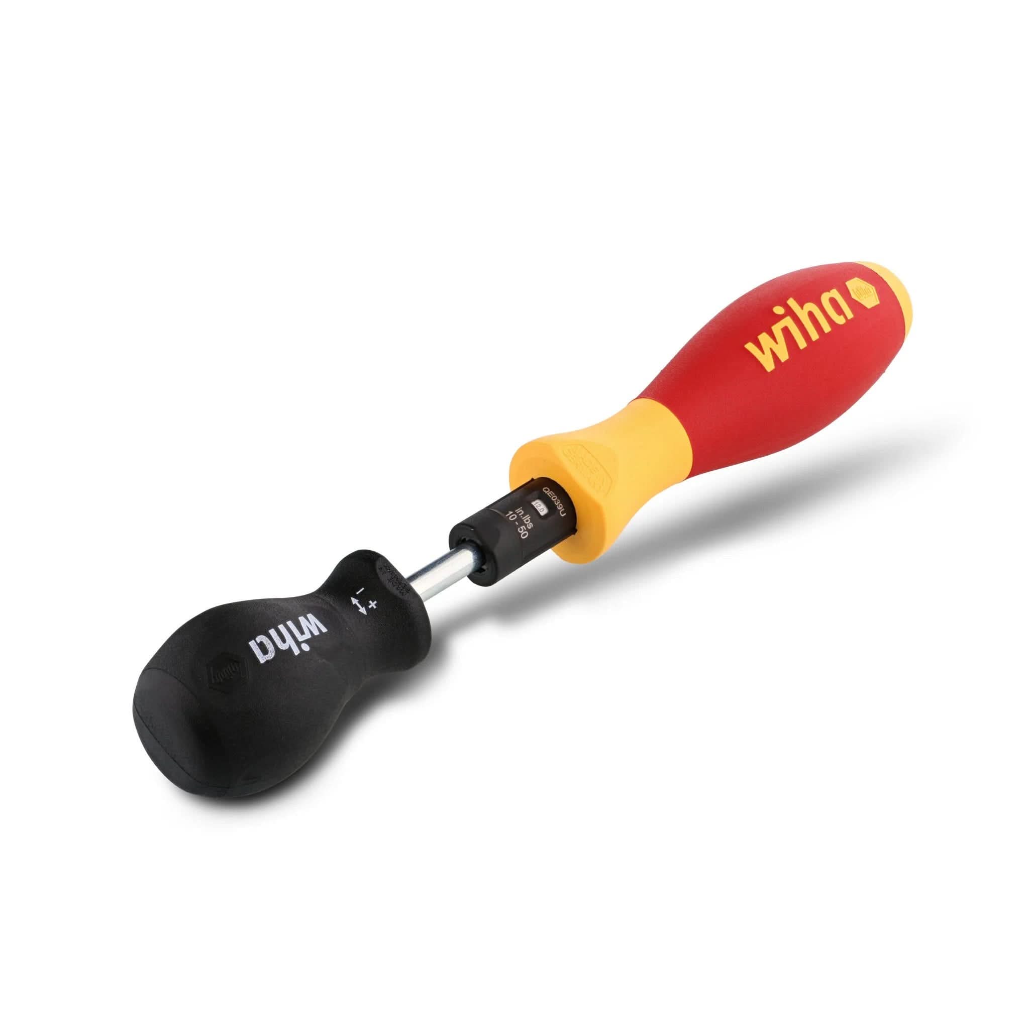Wiha 28789 11-Piece Insulated TorqueVario-S & SlimLine Blade Set