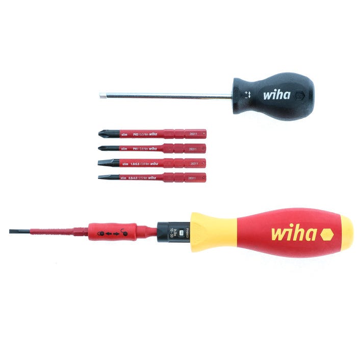 Wiha 28791 8-Piece Insulated TorqueControl and Slimline Blade Set