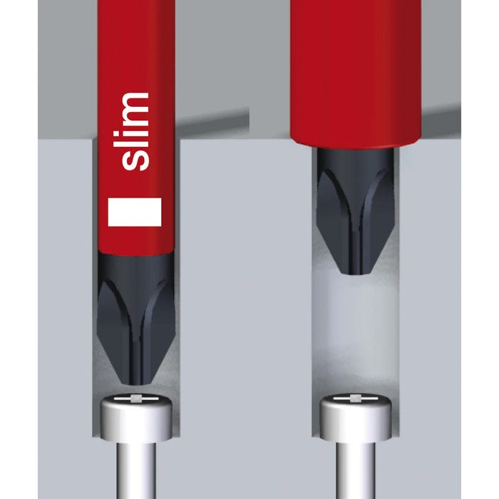 Wiha 28791 8-Piece Insulated TorqueControl and Slimline Blade Set