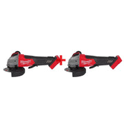 Milwaukee M18 FUEL 4-1/2" / 5" Grinder No-Lock Paddle Switch, 2-Pack (Bare Tools)