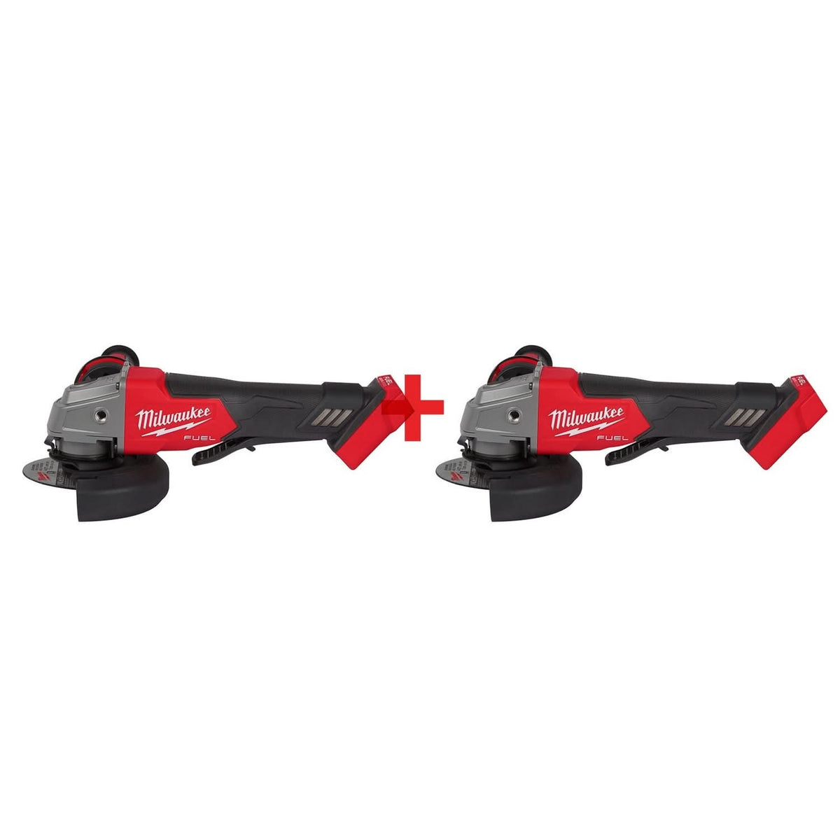 Milwaukee M18 FUEL 4-1/2" / 5" Grinder No-Lock Paddle Switch, 2-Pack (Bare Tools)