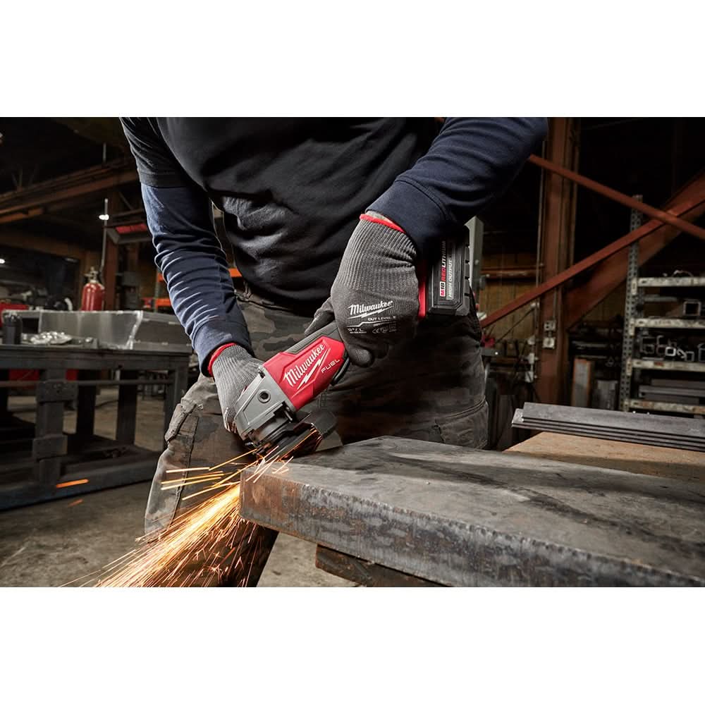 Milwaukee 2880-20 M18 FUEL 4-1/2" / 5" Grinder No-Lock Paddle Switch, Tool Only (PROMO)