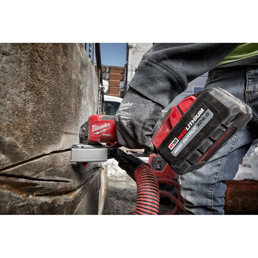 Milwaukee PROMO 2886-20 M18 FUEL 5-in Flathead Braking Grinder, Paddle Switch No-Lock, Tool Only (PROMO)