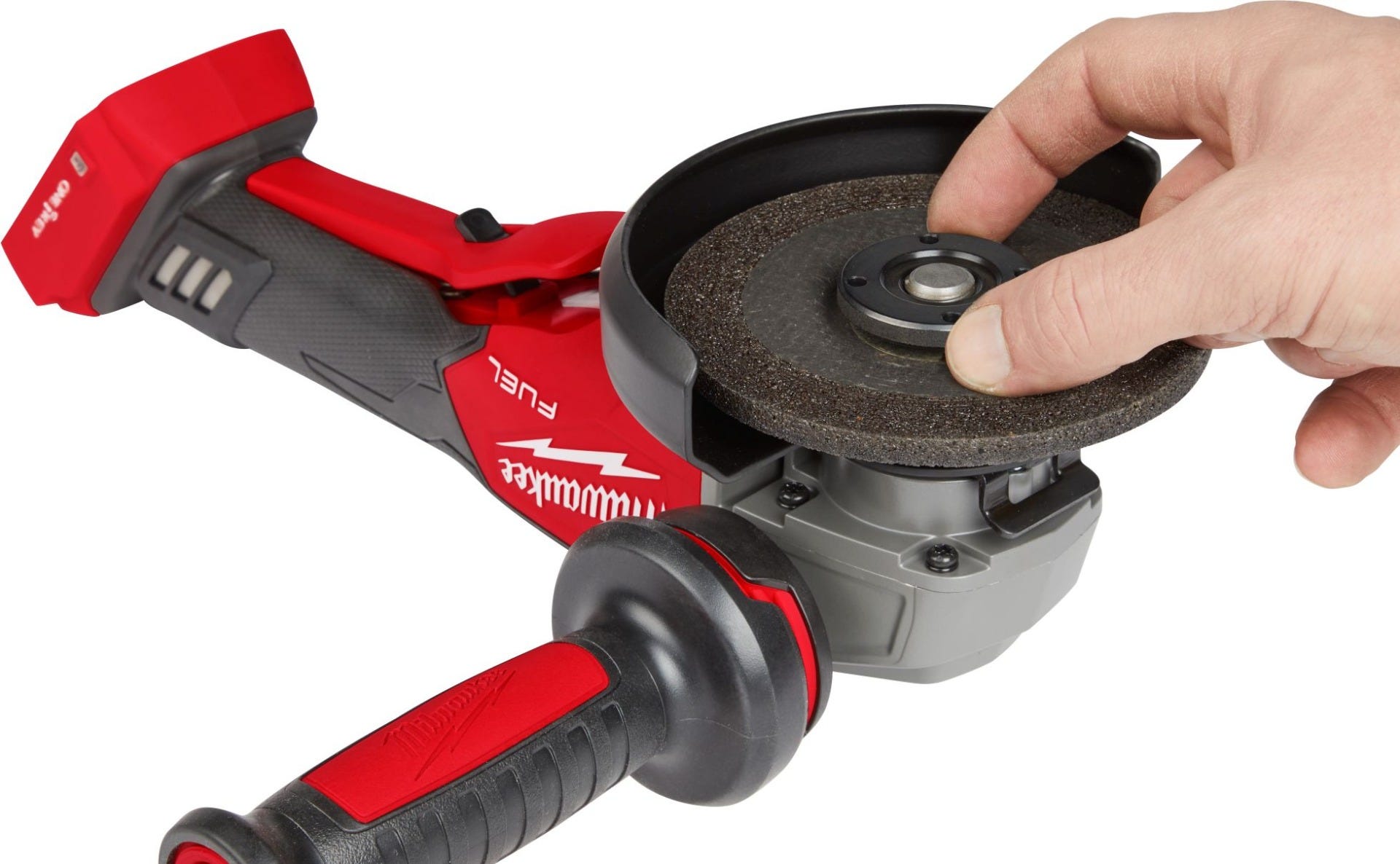 Milwaukee 2882-20 M18 FUEL 4-1/2" / 5" Braking Grinder w/ ONE-KEY Paddle Switch, No-Lock