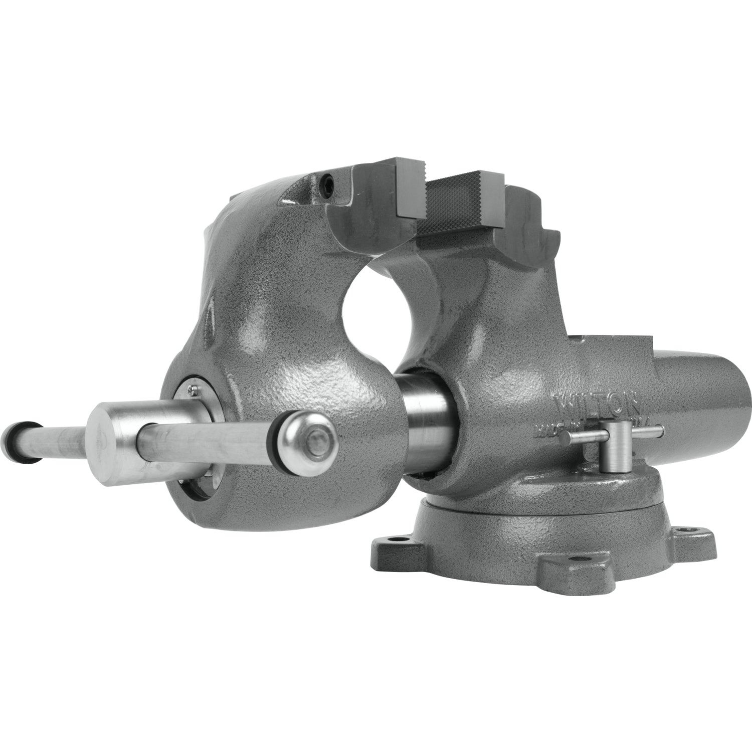 Wilton 28833 Machinist 6 Jaw Round Channel Vise with Swivel Base