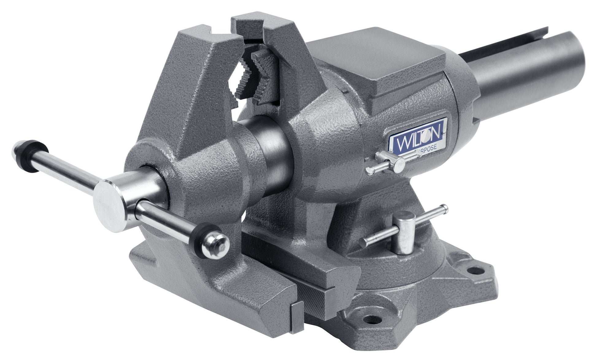 Wilton 28845 Multi-Purpose Bench Vise, 6-1/2-Inch Jaw Width, 360-Degree Rotating Head & Base