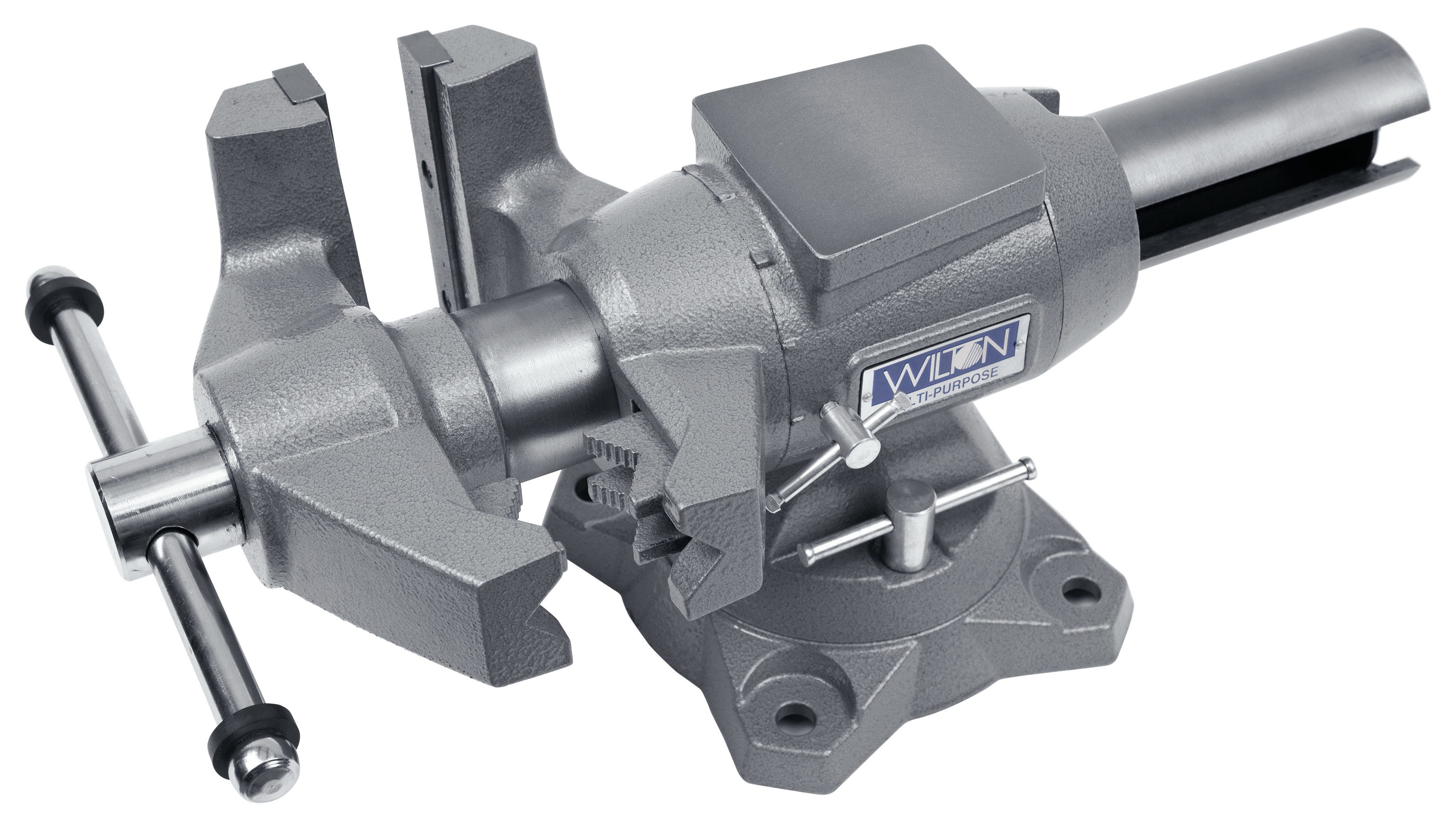Wilton 28845 Multi-Purpose Bench Vise, 6-1/2-Inch Jaw Width, 360-Degree Rotating Head & Base