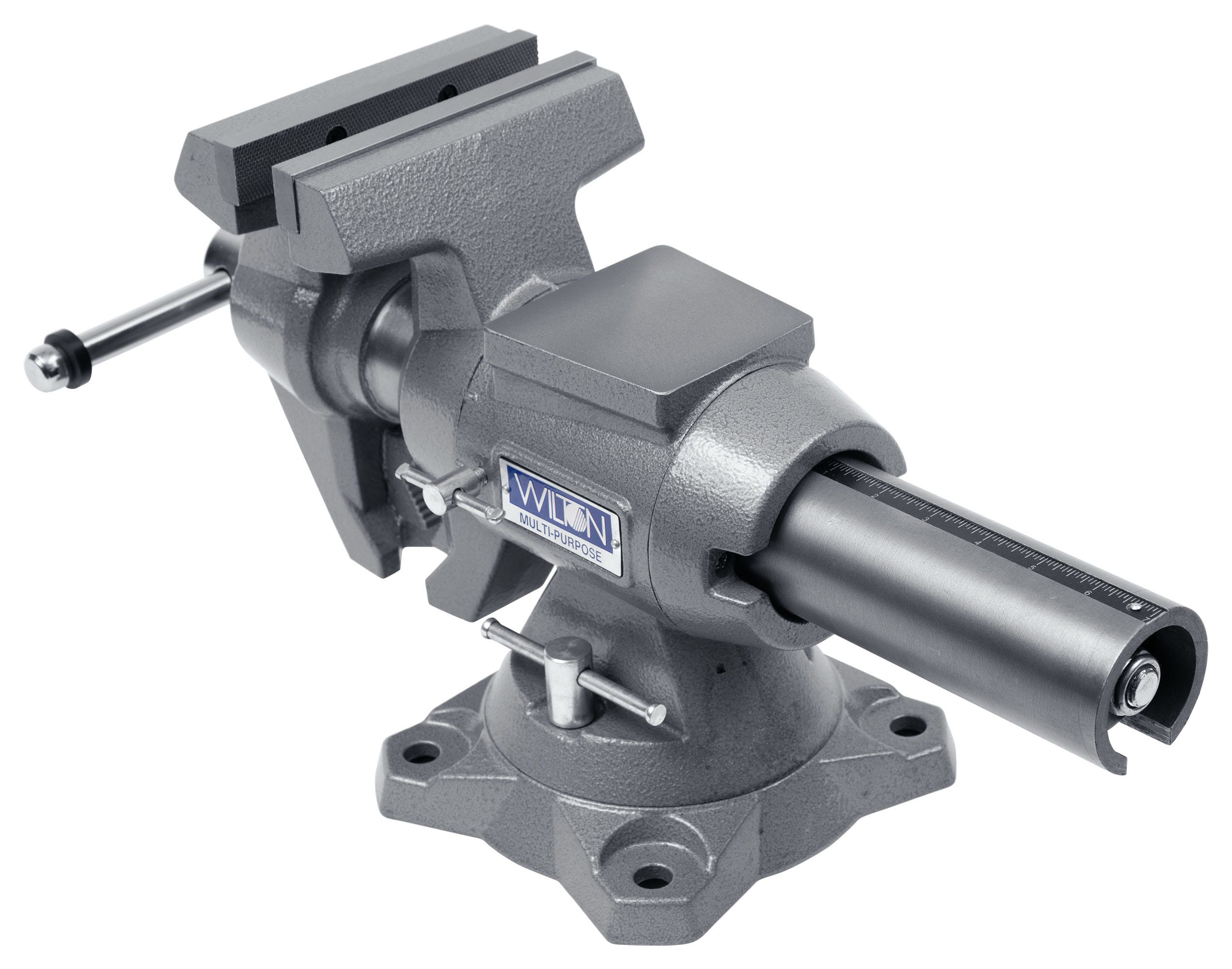 Wilton 28845 Multi-Purpose Bench Vise, 6-1/2-Inch Jaw Width, 360-Degree Rotating Head & Base