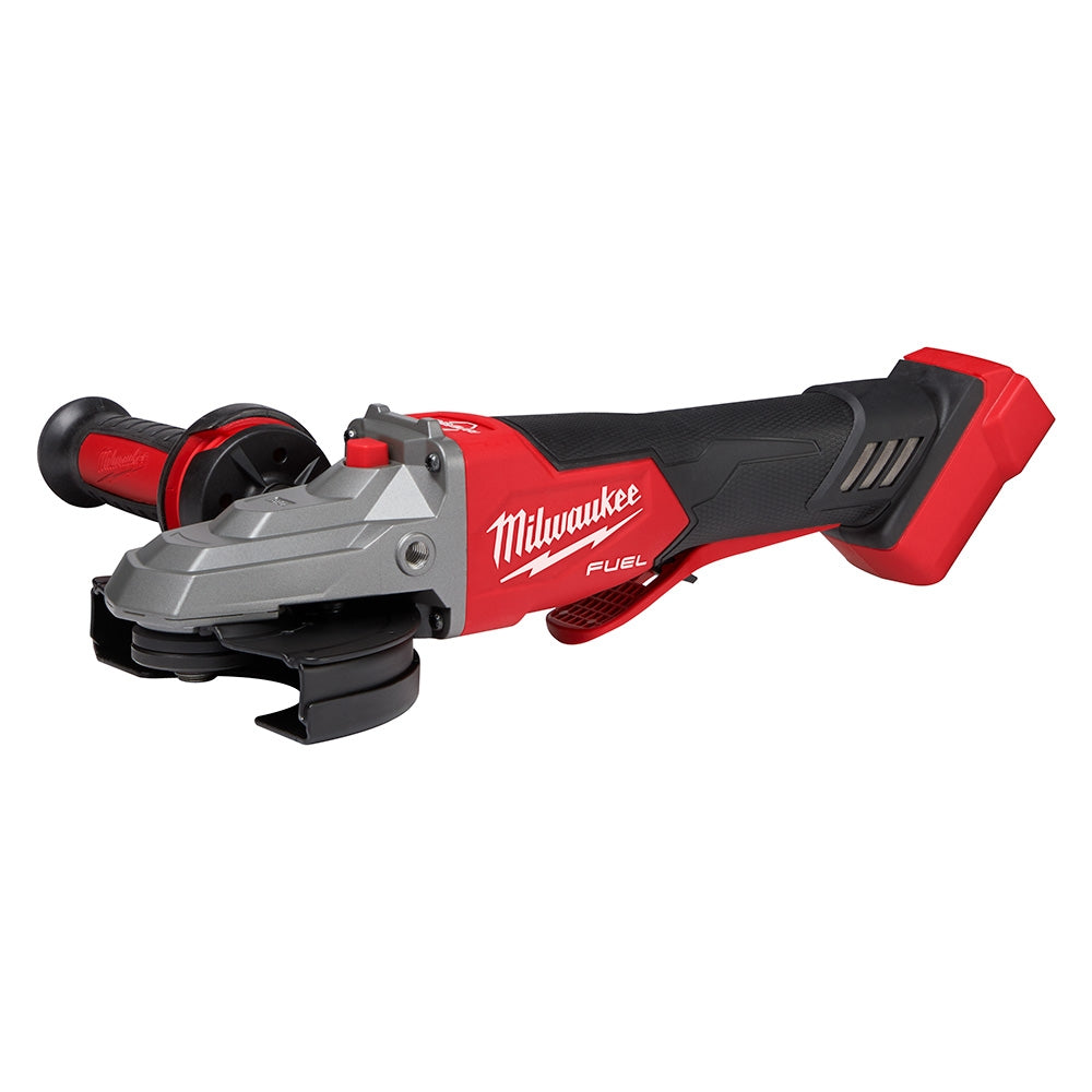 Milwaukee 2886-20 M18 FUEL 5-in Flathead Braking Grinder, Paddle Switch No-Lock , Tool Only