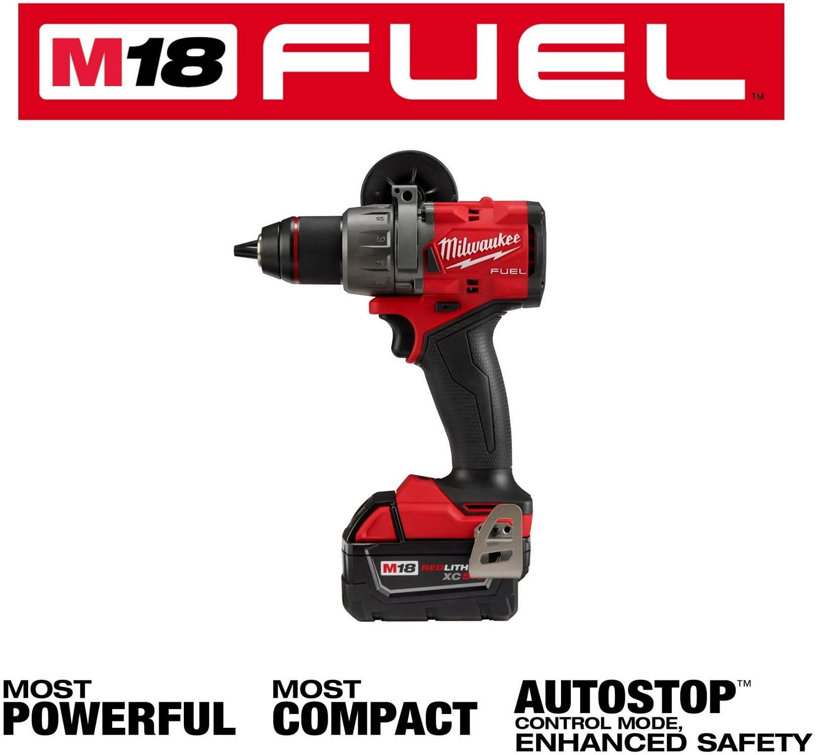 Milwaukee 2904-22 M18 FUEL 1/2-in. Hammer Drill/Driver Kit – Tool Nut