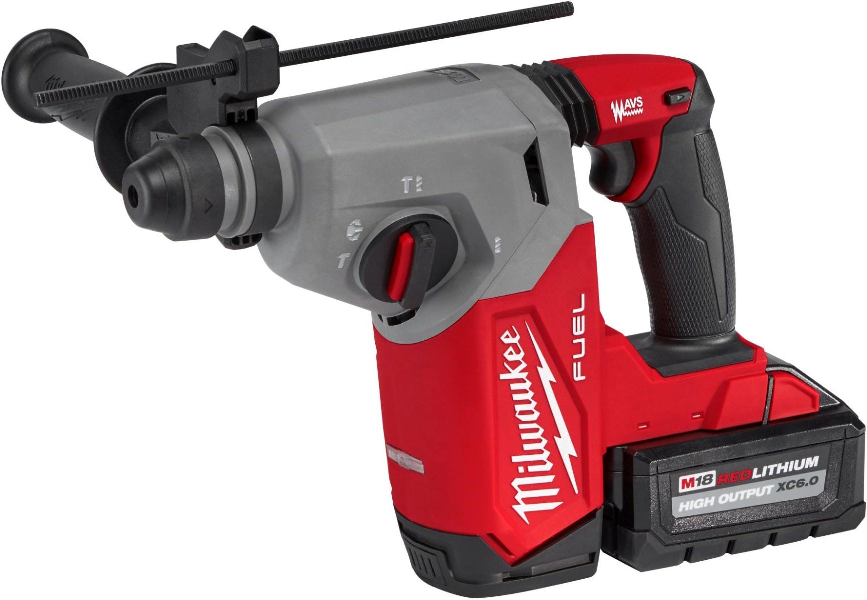 Milwaukee 2912-22 M18 FUEL 1" SDS Plus Rotary Hammer 6.0Ah Kit