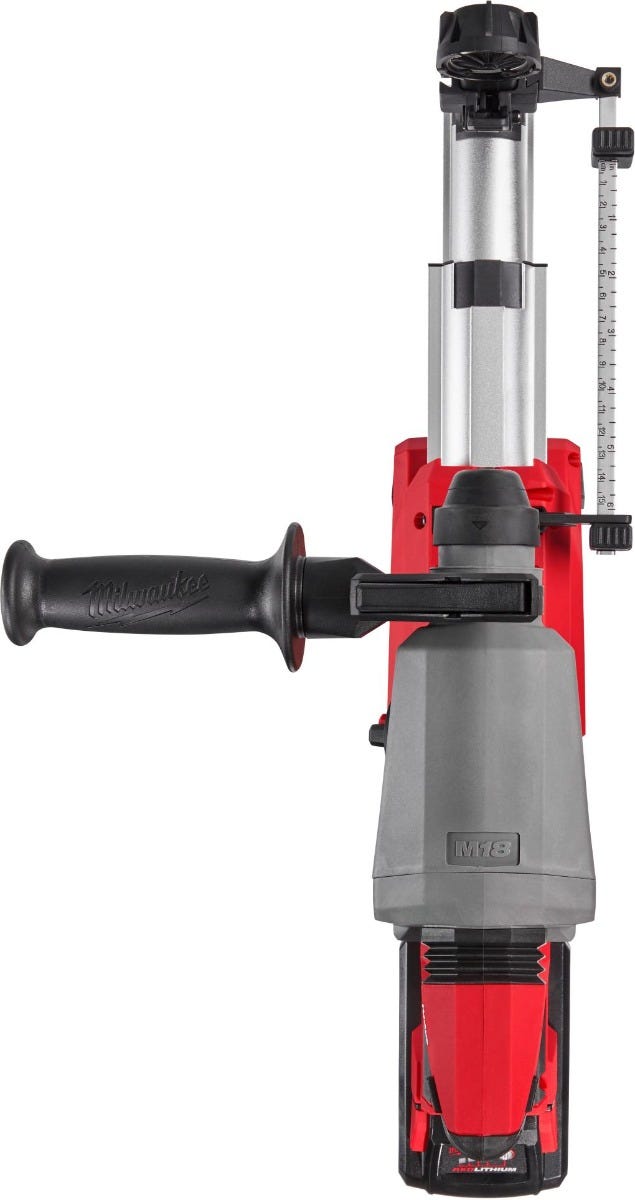 Milwaukee 2912-22DE M18 FUEL 1" SDS Plus Rotary Hammer Dust Extractor 6.0Ah Kit