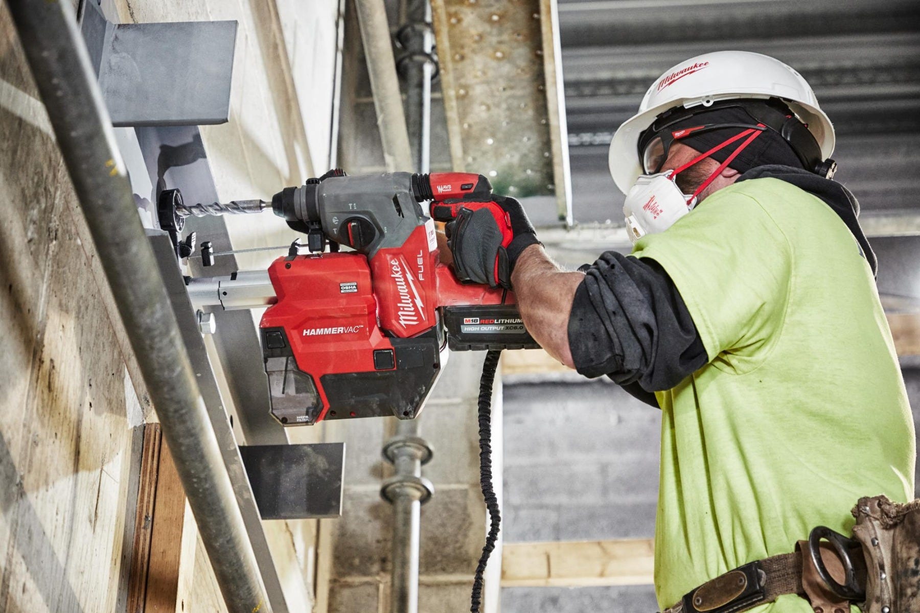 Milwaukee 2912-22 M18 FUEL 1" SDS Plus Rotary Hammer 6.0Ah Kit