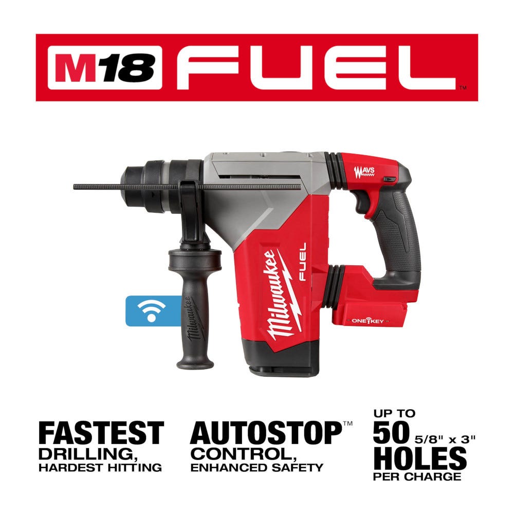 Milwaukee 2915-20 M18 FUEL 1-1/8-in. SDS Plus Rotary Hammer